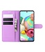 Paars Litchee Bookcase Hoesje voor de Samsung Galaxy Note 10 Lite