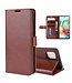 Bruin Wallet Bookcase Hoesje voor de Samsung Galaxy Note 10 Lite