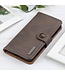 Khazneh Bruin Wallet Bookcase Hoesje voor de Samsung Galaxy Note 10 Lite