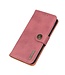 Khazneh Roze Wallet Bookcase Hoesje voor de Samsung Galaxy Note 10 Lite