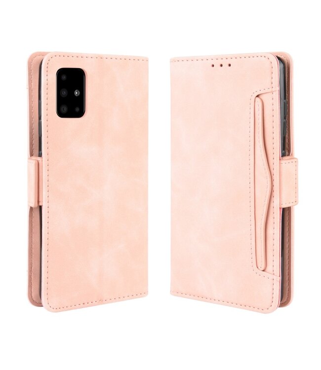 Roze Wallet Bookcase Hoesje voor de Samsung Galaxy Note 10 Lite