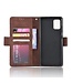 Bruin Wallet Bookcase Hoesje voor de Samsung Galaxy Note 10 Lite