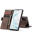 CaseMe Bruin Bookcase Hoesje voor de Samsung Galaxy Note 10 Lite