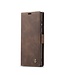 CaseMe Bruin Bookcase Hoesje voor de Samsung Galaxy Note 10 Lite