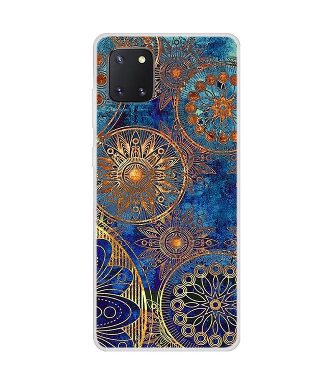 Gouden Mandala TPU Hoesje voor de Samsung Galaxy Note 10 Lite