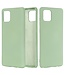 Mintgroen Shockproof Siliconen Hoesje voor de Samsung Galaxy Note 10 Lite