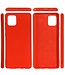 Rood Shockproof Siliconen Hoesje voor de Samsung Galaxy Note 10 Lite