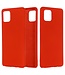 Rood Shockproof Siliconen Hoesje voor de Samsung Galaxy Note 10 Lite