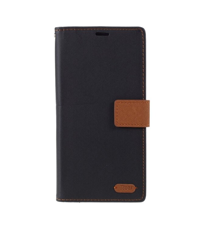 Roar Zwart Wallet Bookcase Hoesje voor de Samsung Galaxy Note 10 Lite