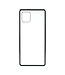 Zilver Metaal + Tempered Glass Hoesje voor de Samsung Galaxy Note 10 Lite