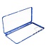 Blauw Metaal + Tempered Glass Hoesje voor de Samsung Galaxy Note 10 Lite