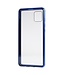 Blauw Metaal + Tempered Glass Hoesje voor de Samsung Galaxy Note 10 Lite
