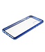 Blauw Metaal + Tempered Glass Hoesje voor de Samsung Galaxy Note 10 Lite