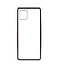 Paars Metaal + Tempered Glass Hoesje voor de Samsung Galaxy Note 10 Lite