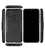 Zwart Banden Profiel Hybrid Hoesje voor de Samsung Galaxy M30s