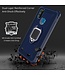 Blauw Ring Kickstand TPU Hoesje voor de Samsung Galaxy M30s