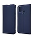 Donkerblauw Bookcase Hoesje voor de Samsung Galaxy M30s