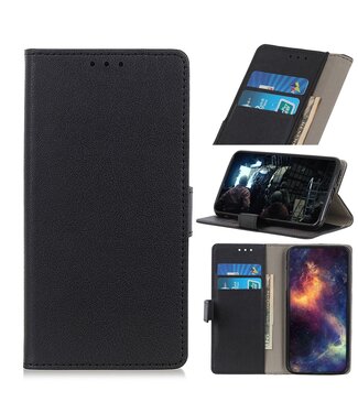 Zwart Wallet Bookcase Hoesje Samsung Galaxy Xcover Pro