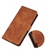 Khazneh Bruin Wallet Bookcase Hoesje voor de Samsung Galaxy Xcover Pro