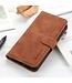 Khazneh Bruin Wallet Bookcase Hoesje voor de Samsung Galaxy Xcover Pro