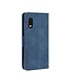 Blauw Wallet Bookcase Hoesje voor de Samsung Galaxy Xcover Pro