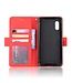 Rood Wallet Bookcase Hoesje voor de Samsung Galaxy Xcover Pro