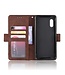 Bruin Wallet Bookcase Hoesje voor de Samsung Galaxy Xcover Pro