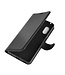 Zwart Litchee Bookcase Hoesje voor de Samsung Galaxy Xcover Pro