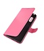 Roze Litchee Bookcase Hoesje voor de Samsung Galaxy Xcover Pro