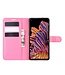 Roze Litchee Bookcase Hoesje voor de Samsung Galaxy Xcover Pro