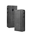 Zwart Wallet Bookcase Hoesje voor de Samsung Galaxy Xcover 4 / 4S