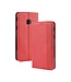 Rood Wallet Bookcase Hoesje voor de Samsung Galaxy Xcover 4 / 4S