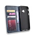 Blauw Wallet Bookcase Hoesje voor de Samsung Galaxy Xcover 4 / 4S