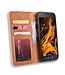 Bruin Wallet Bookcase Hoesje voor de Samsung Galaxy Xcover 4 / 4S