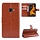 Bruin Wallet Bookcase Hoesje voor de Samsung Galaxy Xcover 4 / 4S