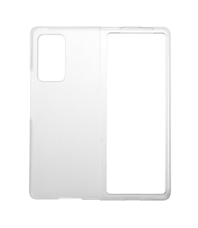 Transparant Hardcase Hoesje voor de Samsung Galaxy Z Fold2