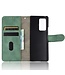 Groen Wallet Bookcase Hoesje voor de Samsung Galaxy Z Fold2