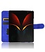 Blauw Wallet Bookcase Hoesje voor de Samsung Galaxy Z Fold2
