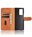Bruin Wallet Bookcase Hoesje voor de Samsung Galaxy Z Fold2