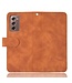 Bruin Wallet Bookcase Hoesje voor de Samsung Galaxy Z Fold2