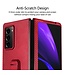 Rood Hardcase Hoesje voor de Samsung Galaxy Z Fold2