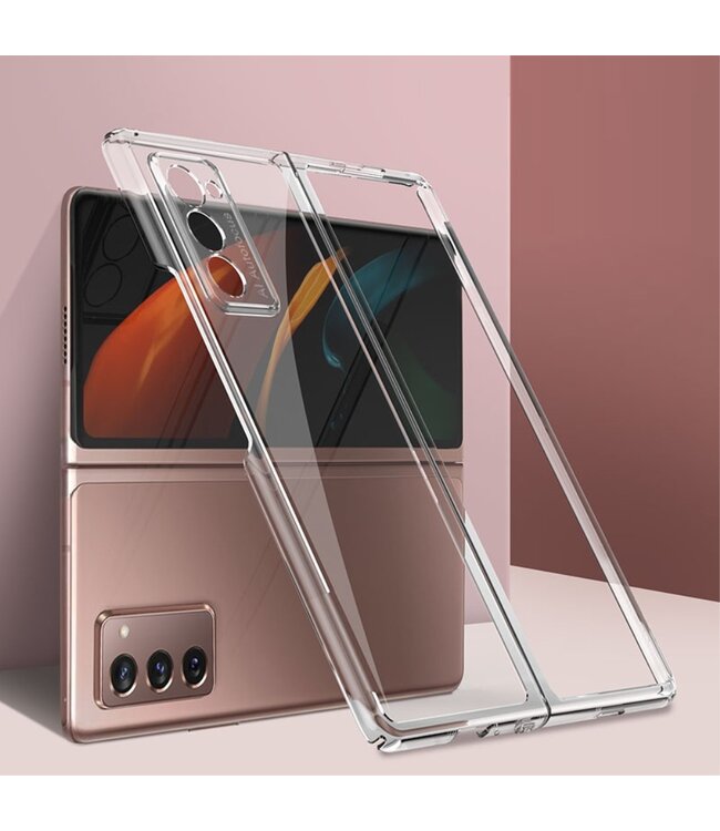 GKK Transparant Hardcase Hoesje voor de Samsung Galaxy Z Fold2