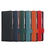 Zwart Litchee Bookcase Hoesje voor de Samsung Galaxy Z Fold2