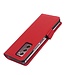 Rood Litchee Bookcase Hoesje voor de Samsung Galaxy Z Fold2
