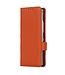 Oranje Litchee Bookcase Hoesje voor de Samsung Galaxy Z Fold2