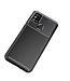 Zwart Carbon TPU Hoesje voor de Samsung Galaxy M31