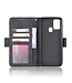 Zwart Pasjeshouder Bookcase Hoesje voor de Samsung Galaxy M31