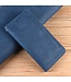Blauw Pasjeshouder Bookcase Hoesje voor de Samsung Galaxy M31