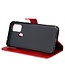 Rood Wallet Bookcase Hoesje voor de Samsung Galaxy M31