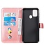 Rosegoud Wallet Bookcase Hoesje voor de Samsung Galaxy M31